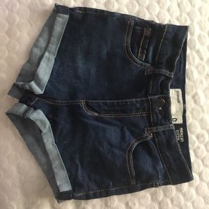 Garage denim shorts